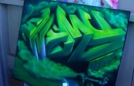 3D #Graffiti on canvas