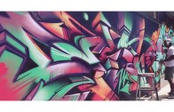 EMBER #Graffiti Canvas